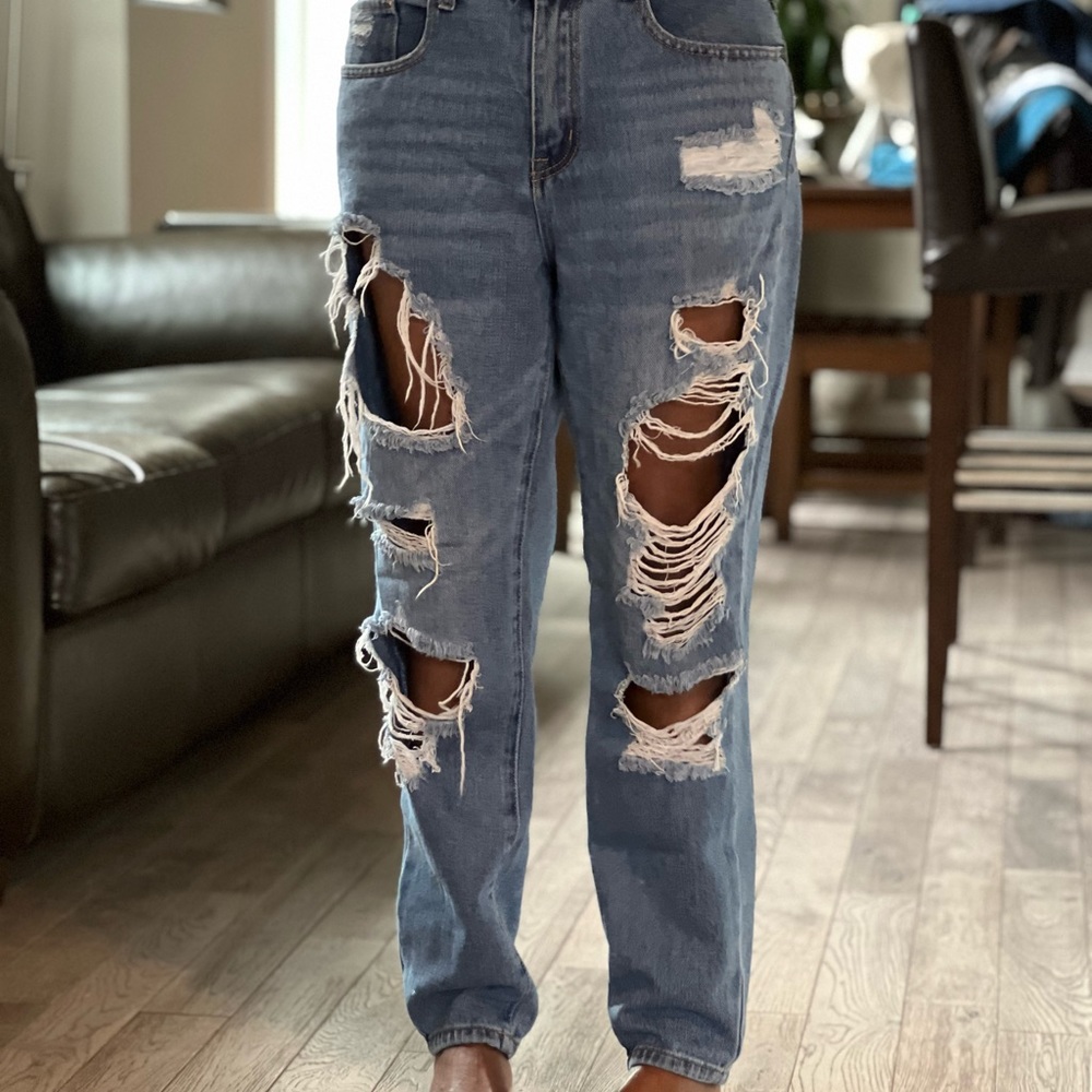 American Eagle Distressed Denim